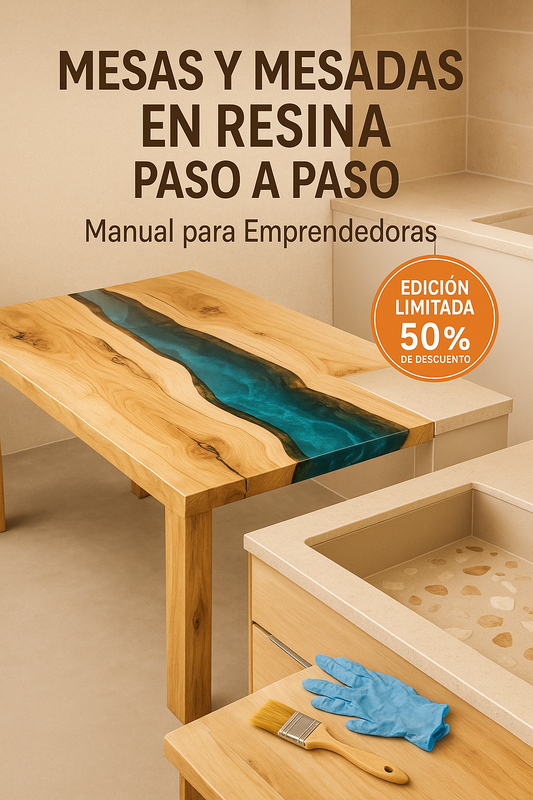 Manual de Mesas y Mesadas en Resina 💥